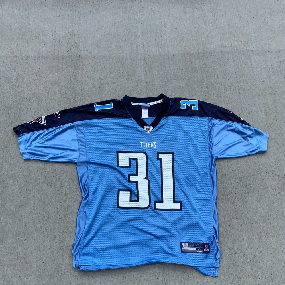 Rebook Titans Cortland Finnegan Jersey